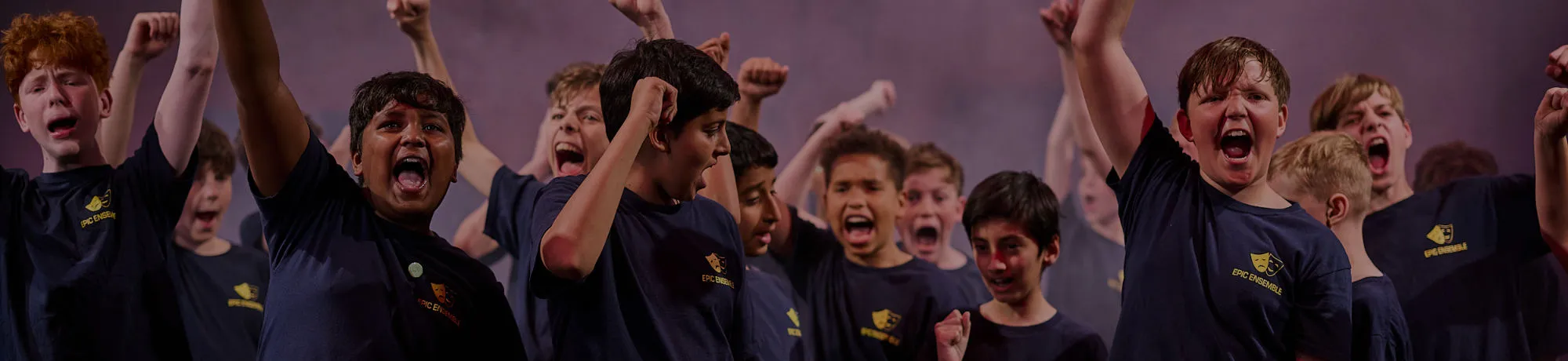 Members from Epic Ensemble acting